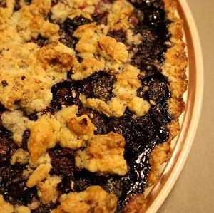 Recipe: Spent Grain Blueberry Cobbler