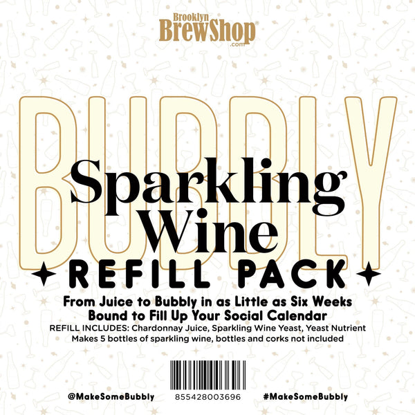 Sparkling Wine Refill Kit Brooklyn Brew Shop