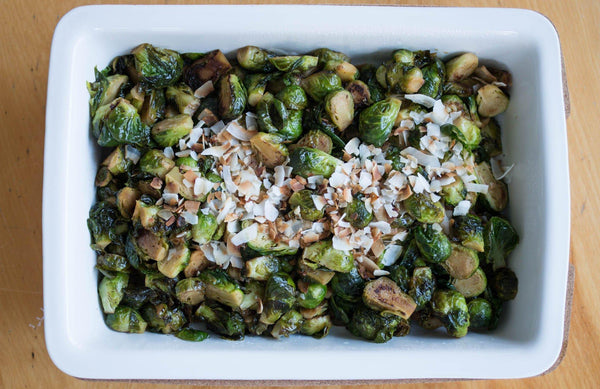 Recipe: Coconut Porter Brussels Sprouts