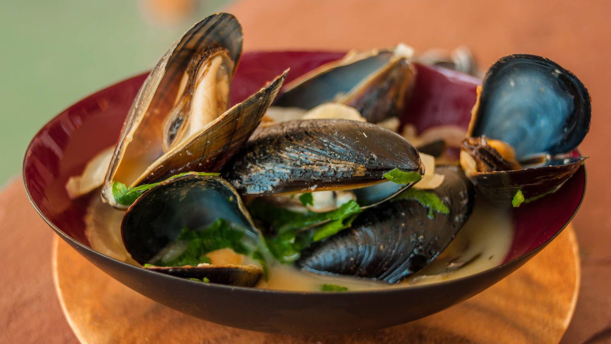 Recipe: Curry Beer Mussels