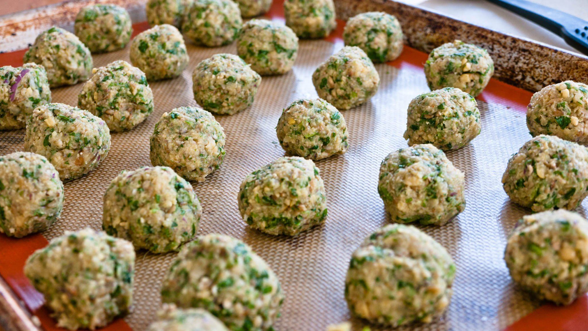 Recipe: Spent Grain Baked Falafel