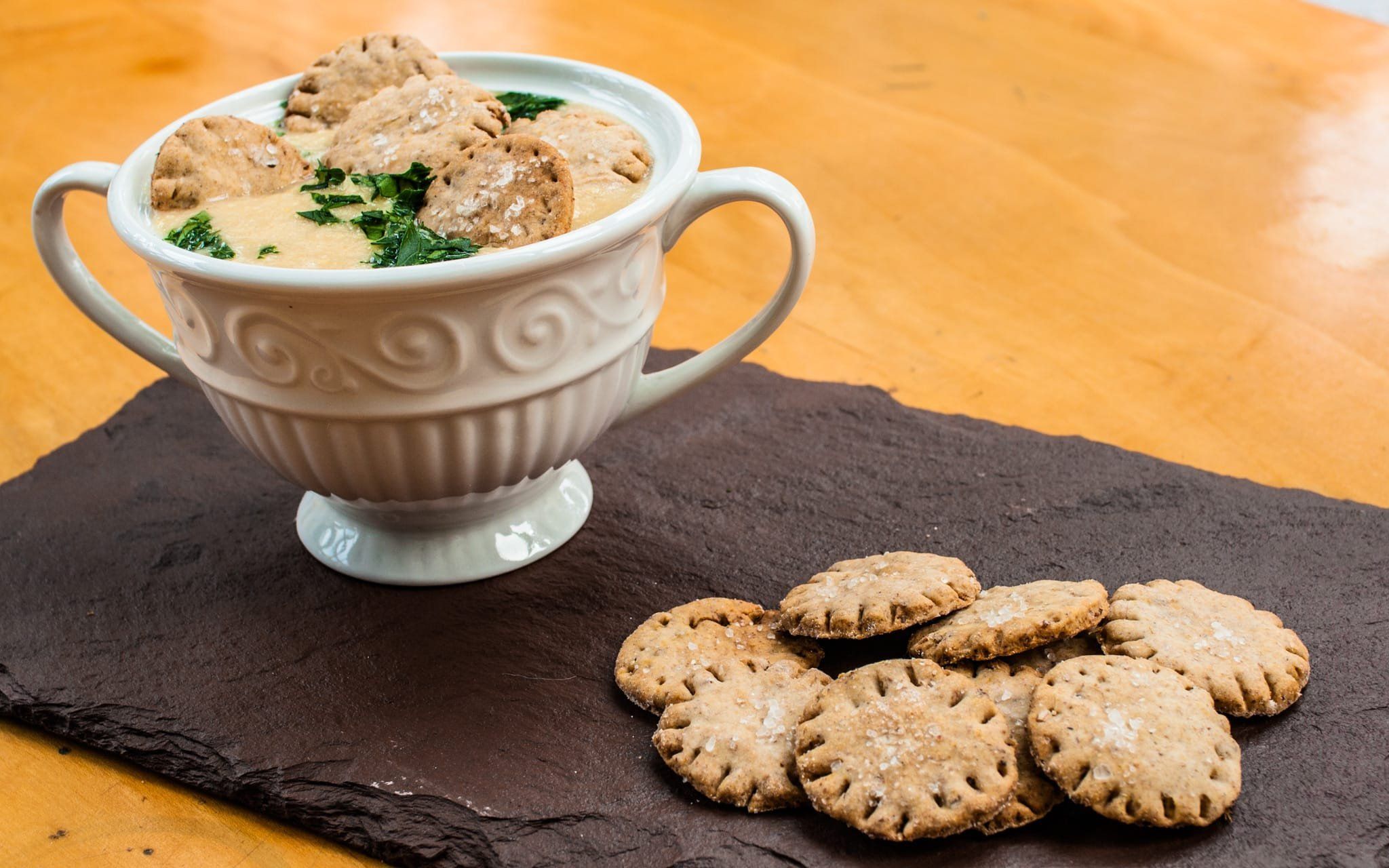 Recipe: Spent Grain Oyster Crackers