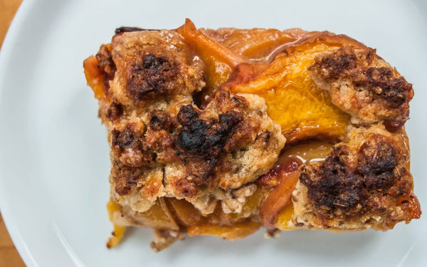 Recipe: Spent Grain Peach Cobbler