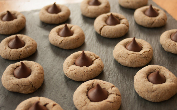 Recipe: Spent Grain & Peanut Butter Kiss Cookies