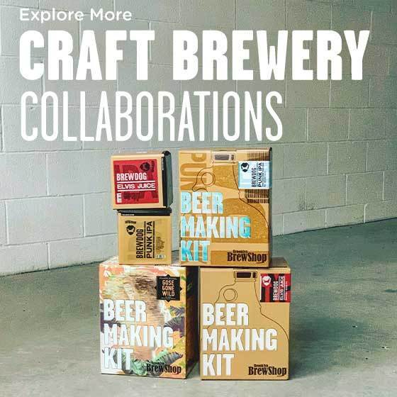 Explore Craft Brewery Collaboration Homebrew Kits