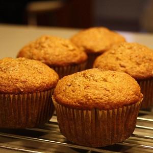 Recipe: Spent Grain Applesauce Muffins