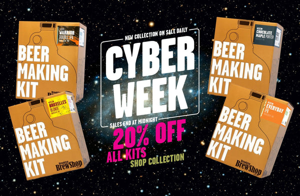 Cyber Week Sale 2019: 20% Off All Beer Making Kits