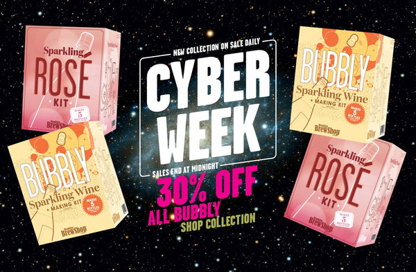 Cyber Week Sale 2019: 20% Off All Bubbly Wine Kits