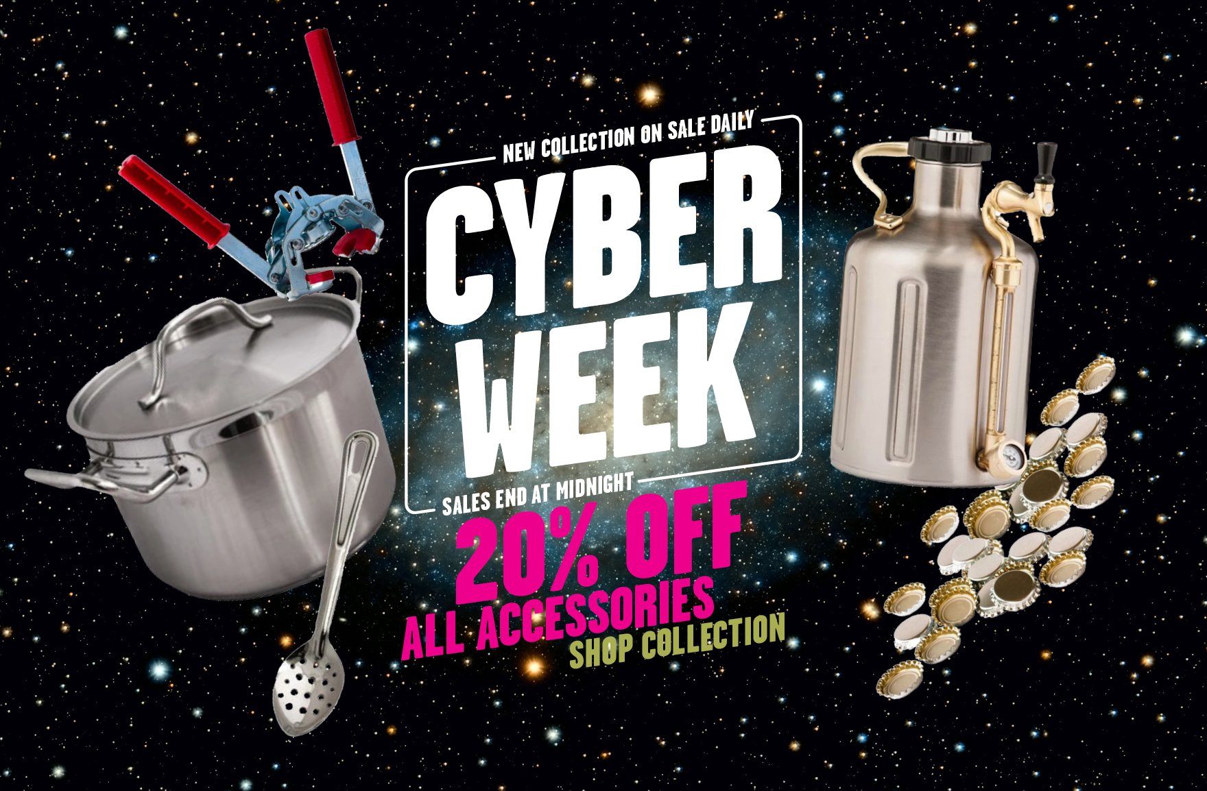 Cyber Week Sale 2019: 20% Off All Brewing Accessories