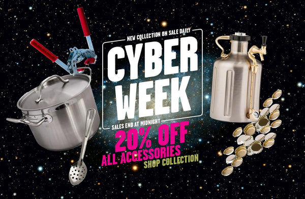 Cyber Week Sale 2019: 20% Off All Brewing Accessories