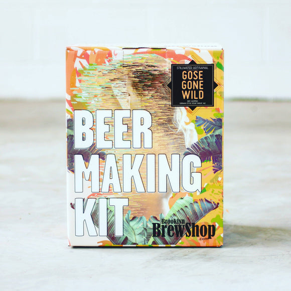 Stillwater Artisanal Gose Gone Wild Beer Making Kit on Concrete