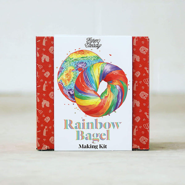 FarmSteady Rainbow Bagel Making Kit