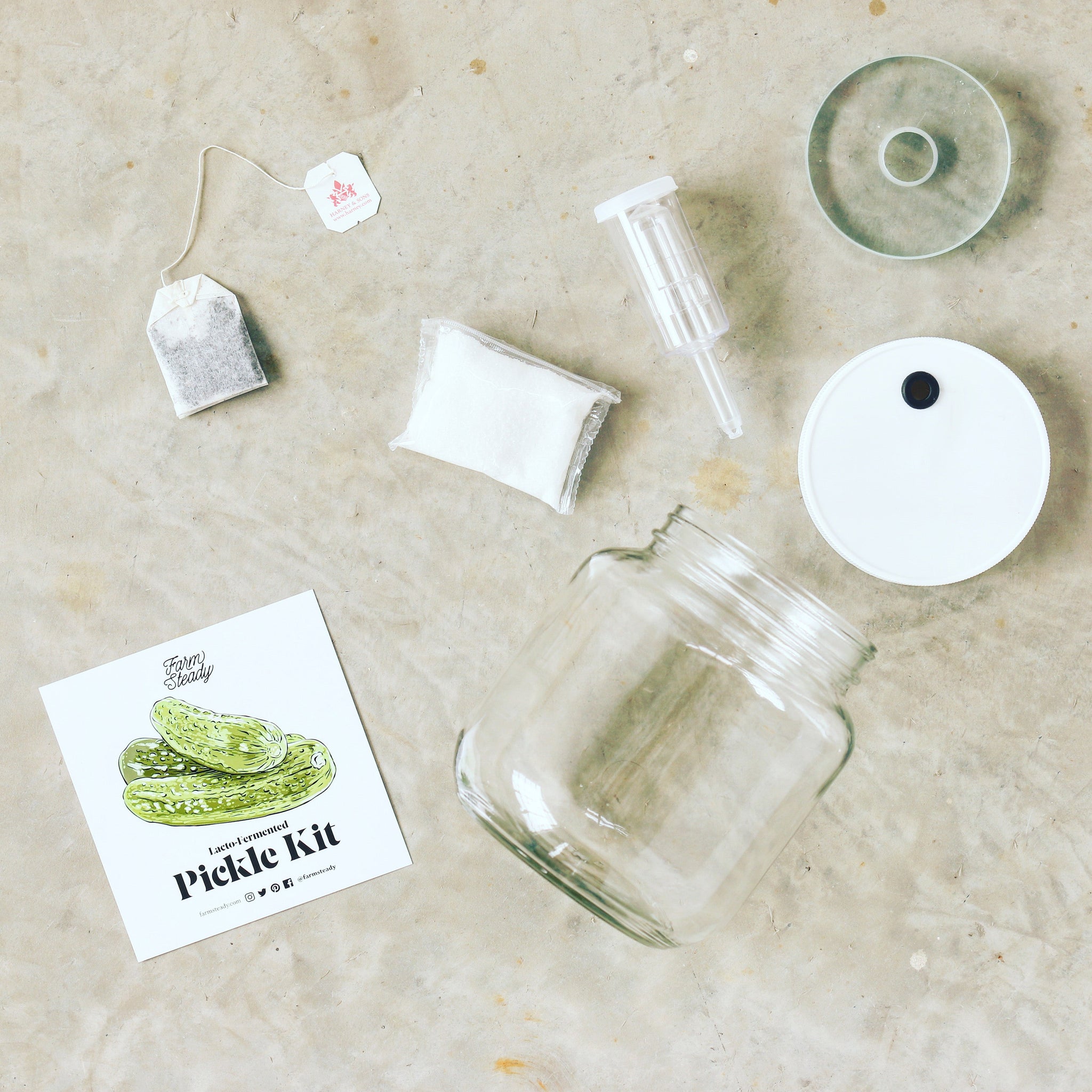 THE GOURMET PICKLE KIT by MUST BEE- MAKE YOUR OWN PICKLES!