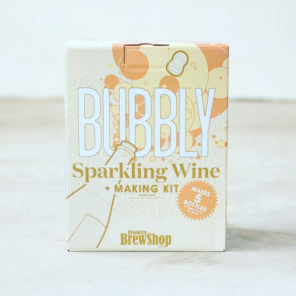 Brooklyn Brew Shop Sparkling Wine Kit on Concrete