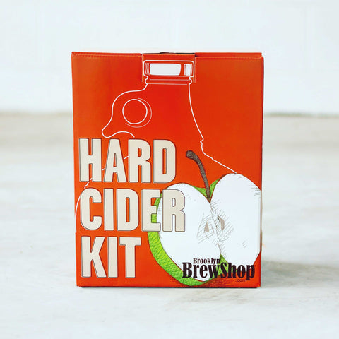 Brooklyn Brew Shop Hard Cider Kit on Concrete
