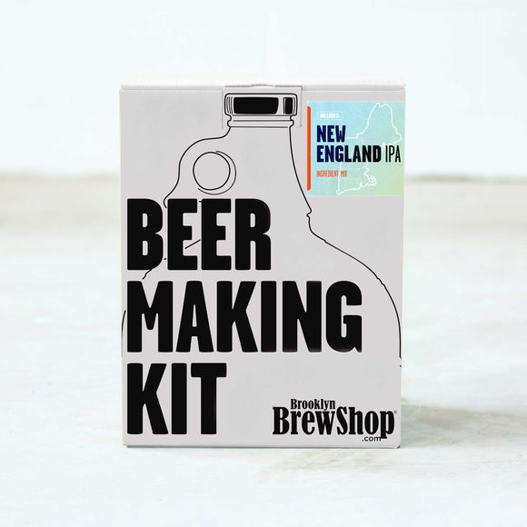 Brooklyn Brew Shop New England IPA Beer Making Kit on Concrete