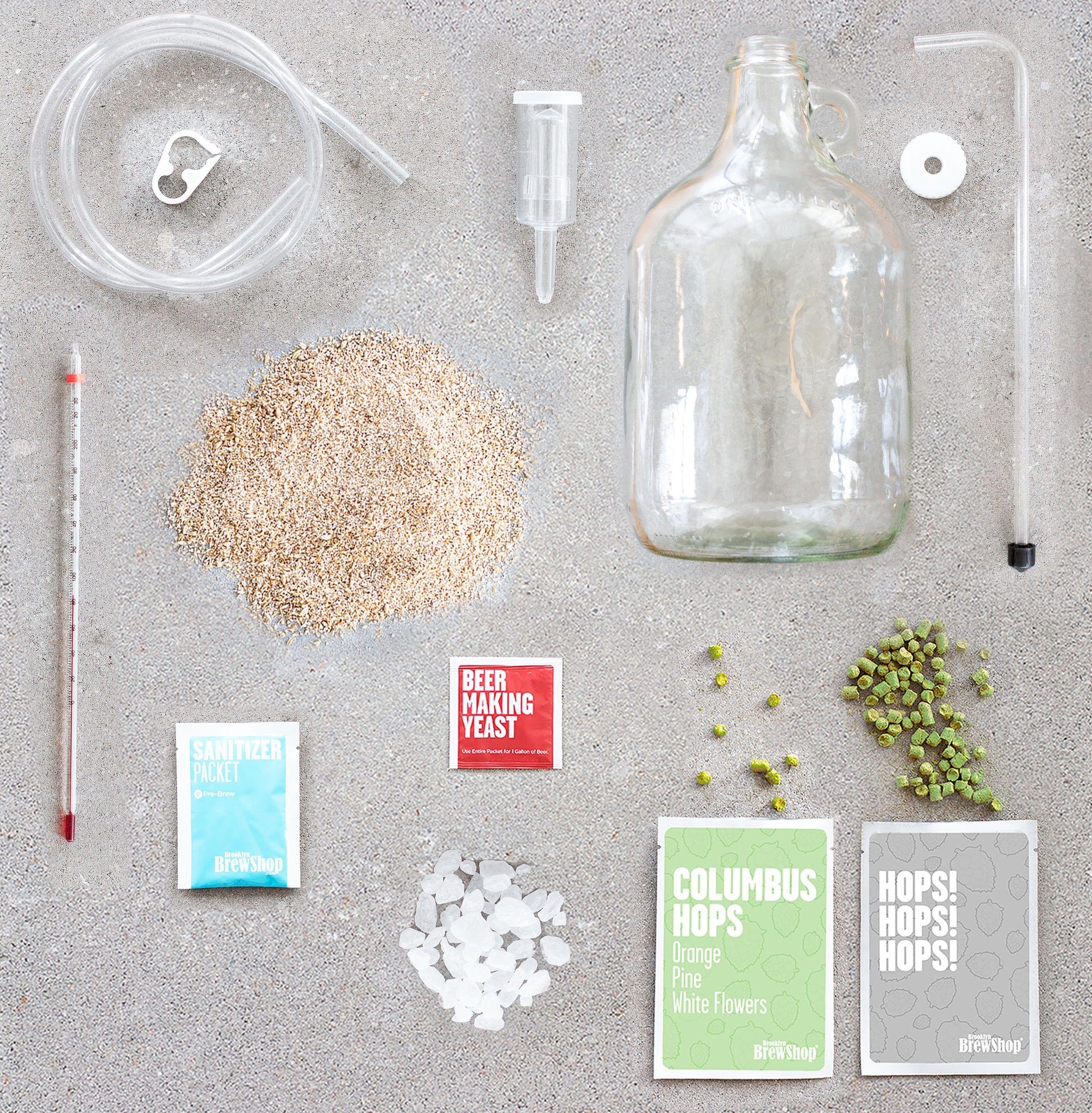 Grapefruit Honey Ale Beer Making Kit Brooklyn Brew Shop