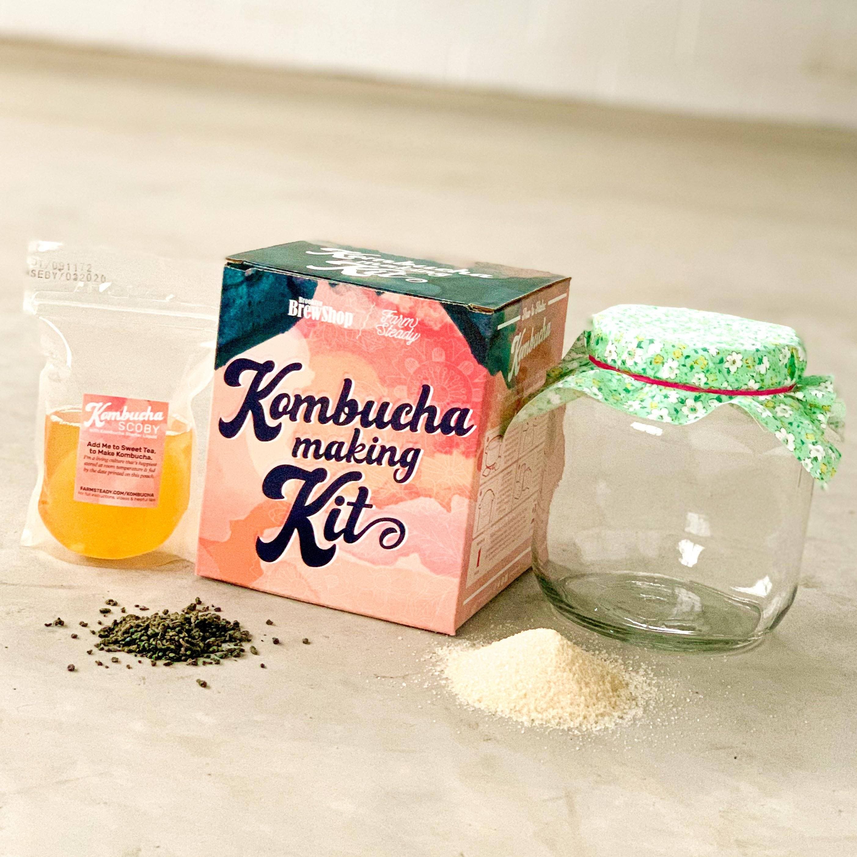 Kombucha Brewing Kit - Braue deinen Lieblings-Kombucha zu Hause