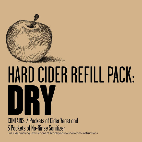 Hard Cider Refill Pack: DRY