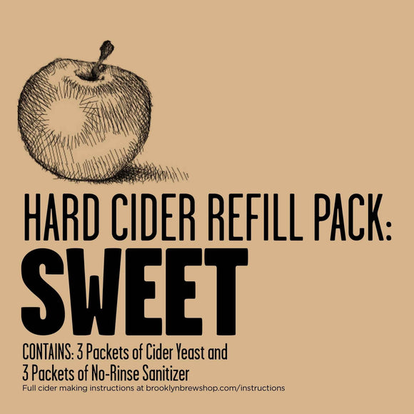 Sweet Hard Cider Refill Pack