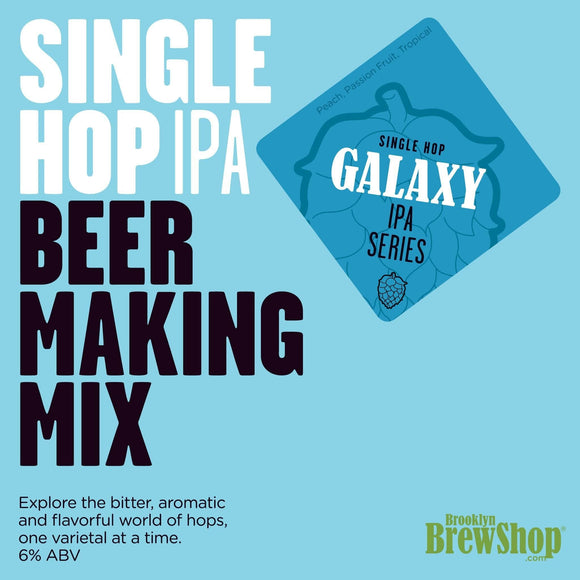 Single Hop IPA GALAXY Beer Making Mix